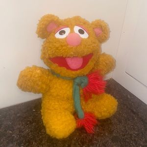 Vintage 1987 Muppet Babies Fozzie Bear 7″ Plush